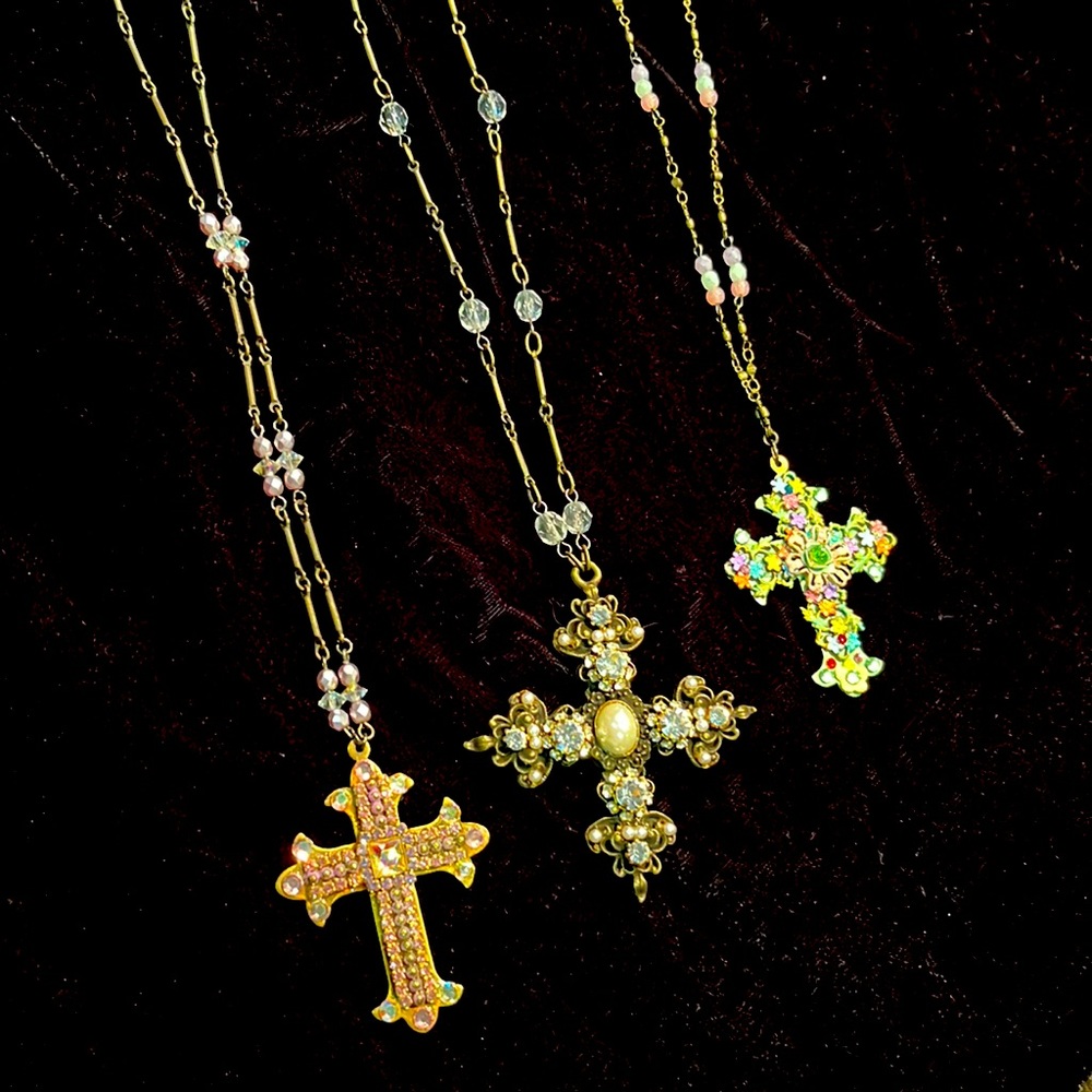 Jewelled crosses